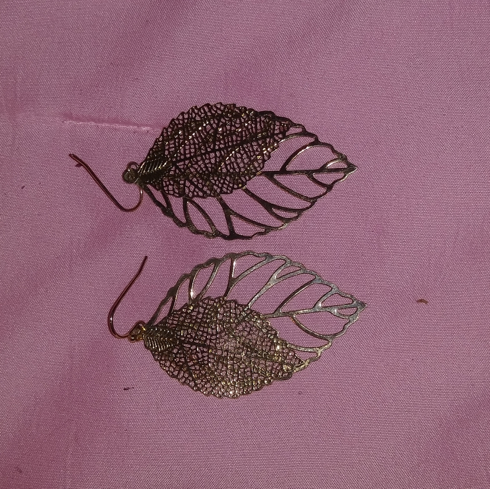 Earrings and necklace